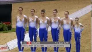 CVI Doha 2014 - Team Harlekin - Free Style Round1 - Swiss Vaulters