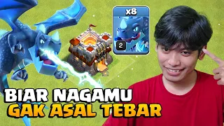 BIAR NAGA BIRUMU NGOTAK DIKIT! Electro Dragon TH 11 - COC Indonesia