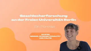 Friederike Beier - Masterstudiengang "Gender, Intersektionalität und Politik"