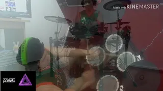 Freestyle band - medley (when i met you, bakit ba ganyan, im think i'm inlove) live ( drum cover )