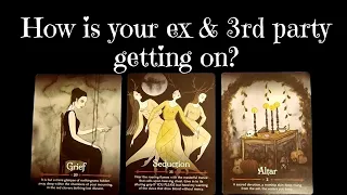 💥 How is your EX & 3RD PARTY getting along? 💥 pick a card tarot ✨️ timeless ✨️