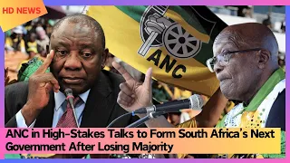 ANC in High-Stakes Talks to Form South Africa’s Next Government After Losing Majority