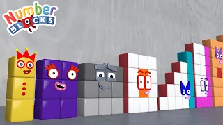 Looking for Numberblocks Skip Counting by 3 Numberblocks Number Pattern