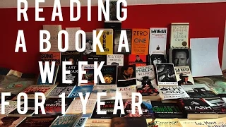 Reading a Book A Week For 1 Year (Results)