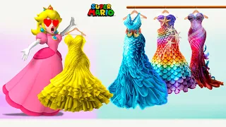 Super Mario Princess Peach Glow Up Compilation | Cartoon Wow