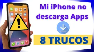 Mi iphone no me deja descargar aplicaciones desde app store. 8 TRUCOS