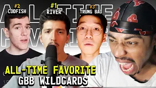 All-Time BEST GBB Wildcards Reaction