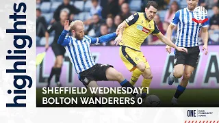 HIGHLIGHTS | Sheffield Wednesday 1-0 Bolton Wanderers