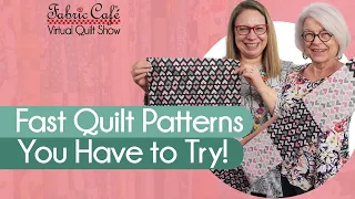 Fast Vertical Row Quilts!