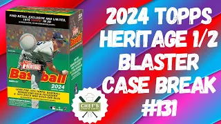 2024 TOPPS HERITAGE 1/2 BLASTER CASE BREAK #131 - LIVE 4/20/2024