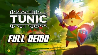 Tunic - Demo Full Gameplay Walkthrough - Xbox Series X, No Commentary
