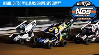 World of Outlaws NOS Energy Drink Sprint Cars | Williams Grove Speedway | May 12, 2023 | HIGHLIGHTS