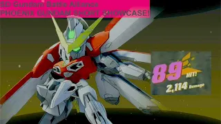 SD GUNDAM BATTLE ALLIANCE: 89 HIT PHOENIX GUNDAM SHOWCASE! #SDGundamBA