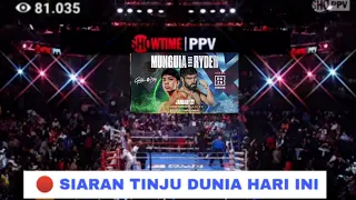 🔴 SIARAN TINJU DUNIA HARI INI MINGGU 28 JANUARI 2024 | LIVE BOXING TODAY | HASIL TINJU DUNIA