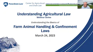 Understanding the Basics of Farm Animal Handling & Confinement Laws