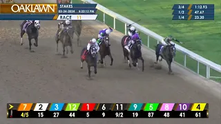 Oaklawn Park Feb 24, 2024 The 64th Running of Rebel Stakes