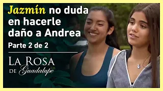 La Rosa de Guadalupe 2/2: Jazmín golpea a Andrea y se burla de ella | El último pastel