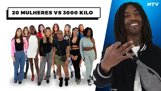 20 MULHERES VS 3000 KILO