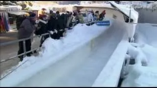 Luge crash in Altenberg world Championships 2012 .mp4