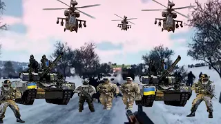 creepy, 15 Russian tanks can't fight against 2 Ukrainian LEOPARD tanks