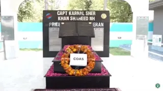 21st shahadat anniversary of capt karnal shaheed and havaldar lalak jan shaheed was observed