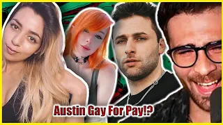 HasanAbi Reacts to Austin Show Gay For Pay w/  Jennalynn Meowri & Denims | Hasan Clip Factory