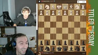 I’M PLAYING A WORLD CHAMPION! // GM MAGNUS CARLSEN vs GM GATA KAMSKY