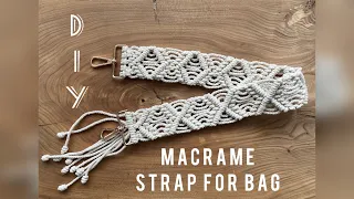 Macrame Strap for bag DIY