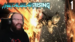 Having The Time of my Life in Metal Gear Rising: Revengeance! | Blind Playthrough [Part 1]