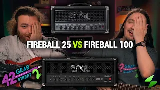 Which amp has more balls? Engl Fireball 25 vs Fireball 100