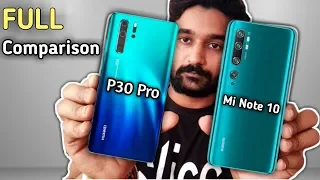 Xiaomi Mi Note 10 vs Huawei P30 Pro - Huawei P30 Pro vs Xiaomi Mi Note 10 - Full Comparison