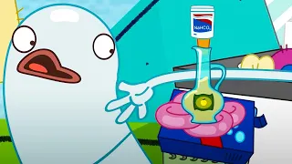 Laundry Room Disaster | HYDRO and FLUID | Funny Cartoons for Children