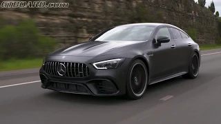 Designo Mercedes-AMG GT63S 4-Matic+ Brilliant Blue Magno and Graphite Gray Magno