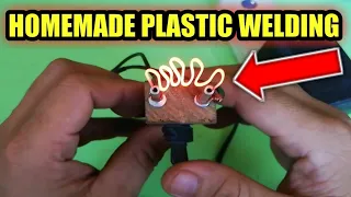 Homemade plastic welding | how to plastic welding at home