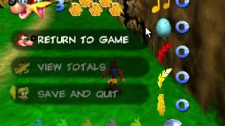 Banjo-Kazooie Project64 Emulator Save & Quit Glitch