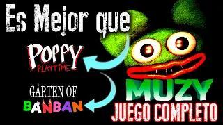 MUZY Tutorial JUEGO COMPLETO : MEJOR ó SIMILAR a Poppy Playtime - Garten of Banban?