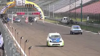 OPEL CORSA VS VW GOLF I - DRAG - HUNGARORING 2011 - 1080P HD