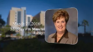 Monday's in March: Health System Recap 3-21-16