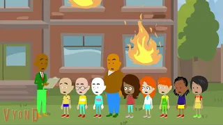 (Flashback) Classic Caillou Gets Grounded On Friday The 13th