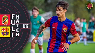 FULL MATCH: UE La Jonquera️ vs FC Barcelona Juvenil B U18 2023