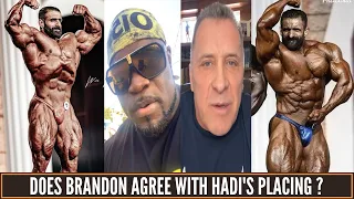 Brandon Curry & Milos Sarcev respond to Hadi Choopan`s controversial 4th place at Olympia 2020