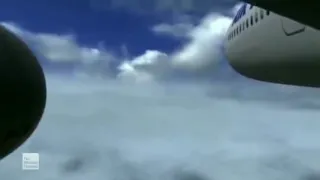 Air France Flight 358 - Crash Animation 2