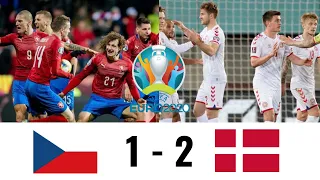 Denmark VS Czech Republic All Goals and Extended Highlight | EURO 2020
