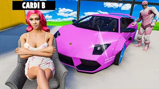 Stealing Cars from Cardi B in GTA 5