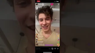 Shawn Mendes Instagram Live Part 1 - August 19, 2021