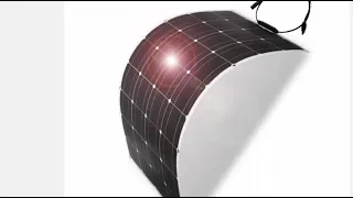 Гибкая солнечная панель Dokio, 18 в, 10 шт , 100 Вт