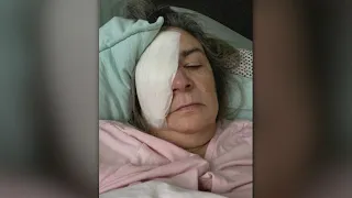 Woman suing company after eye removed due to infection from eyes drops