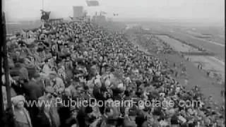 Nicolaus Silver wins Grand national Steeplechase 1961 PublicDomainFootage.com