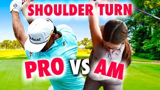 PRO GOLFERS Reveal The Secret To Shoulder Turn You Won't Believe What They Do (golf swing tips)