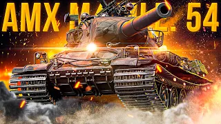 ТОП-1 ТЯЖ НА ДАННЫЙ МОМЕНТ ● AMX M4 54 ● КИБОРГ УБИЙЦА С КУВАЛДОЙ